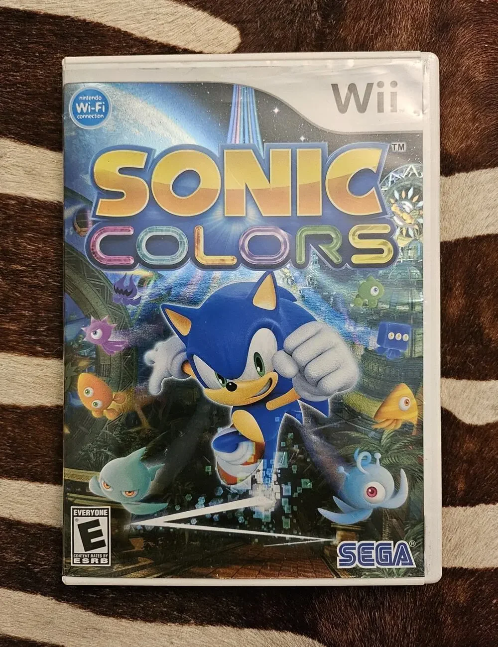Sonic Colors Nintendo Wii, 2010 CIB Complete Tested
